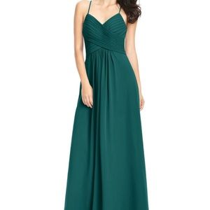 Azazie Haleigh Dress in Peacock